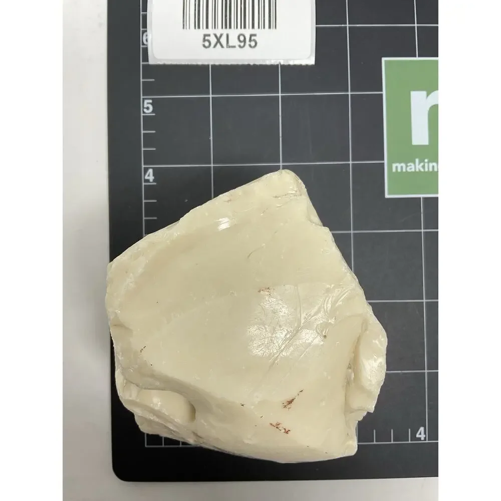 Cream Opaque Art Glass Cullet Slag‎ Glass #5XL95